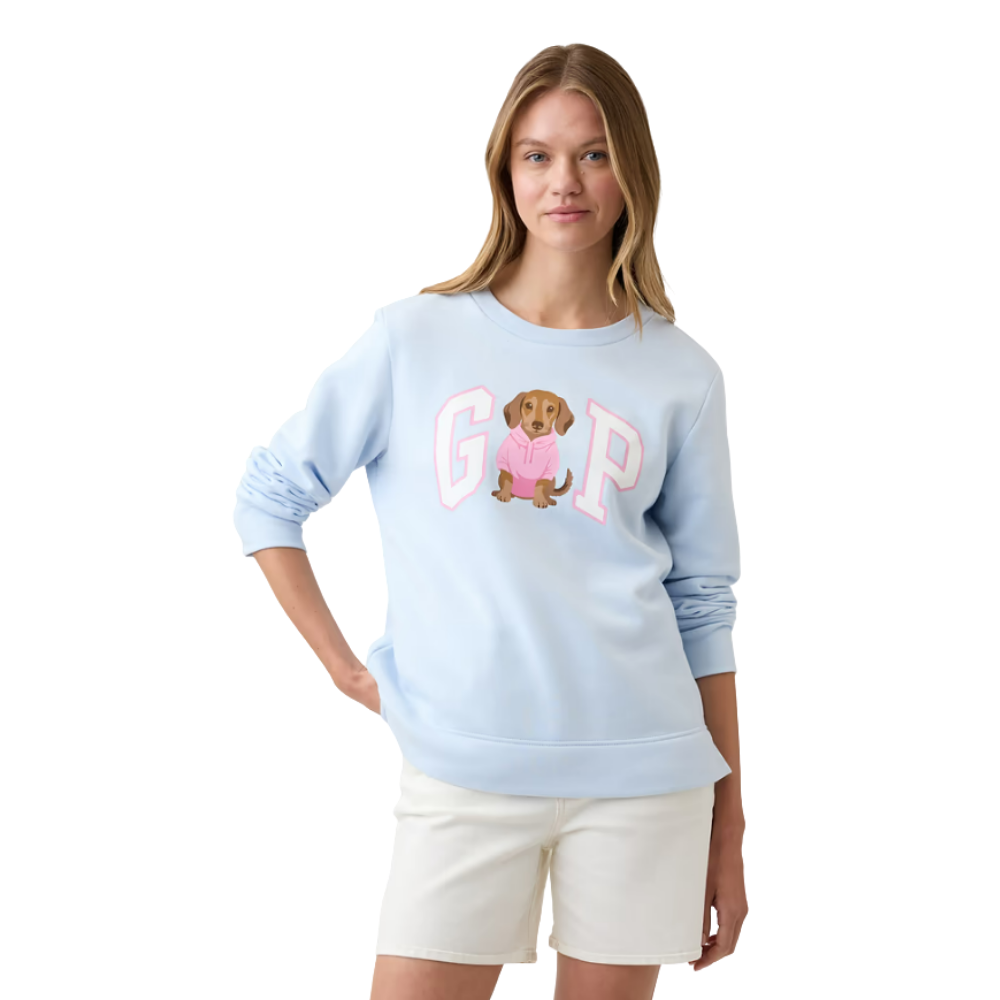 POLERA LOGO GAP ESSENTIAL BLUE - 1