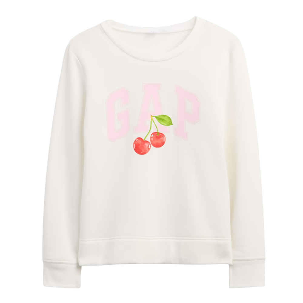 POLERA GAP LOGO ESSENTIAL CHERRY - 5
