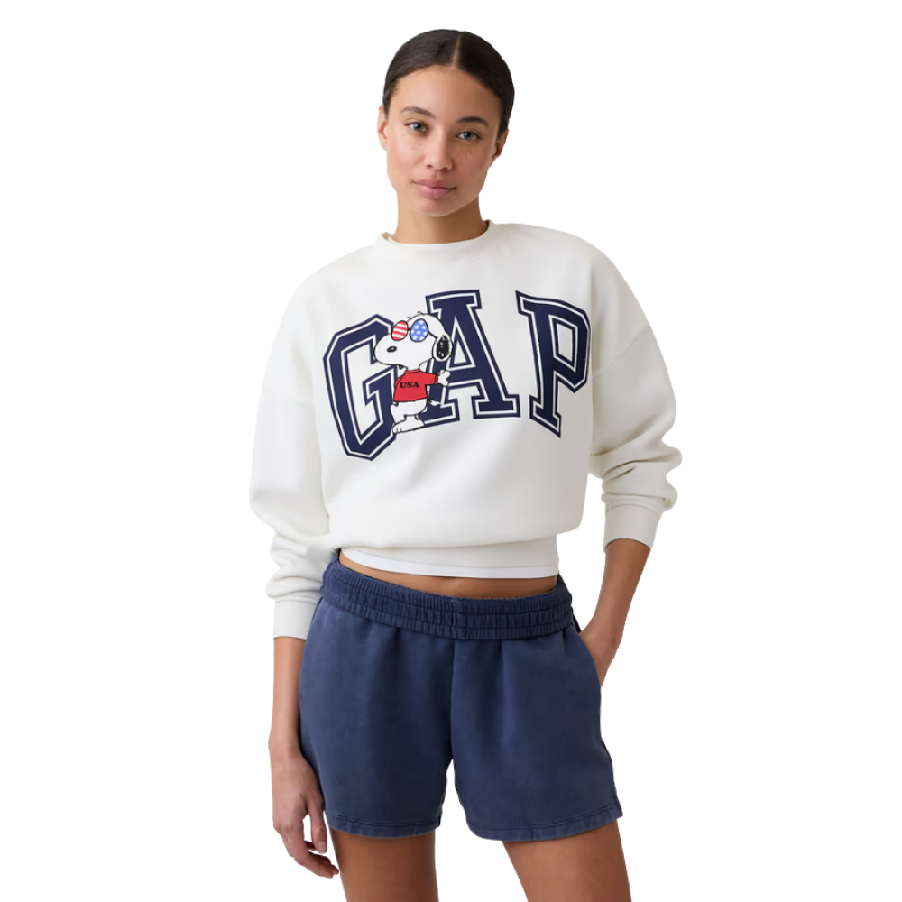 POLERA GAP LOGO WEDGE SNOOPY USA - 2