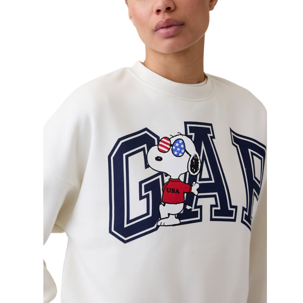 POLERA GAP LOGO WEDGE SNOOPY USA - 5