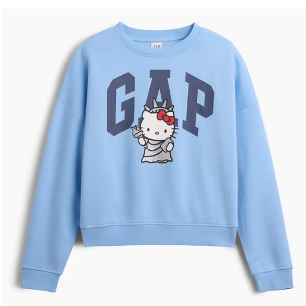 POLERA GAP LOGO WEDGE HELLO KITTY - 5