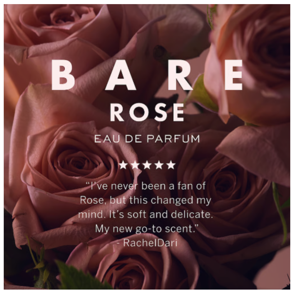 FRAGANCIA FINA VICTORIA SECRET BARE ROSE 250ML - 3