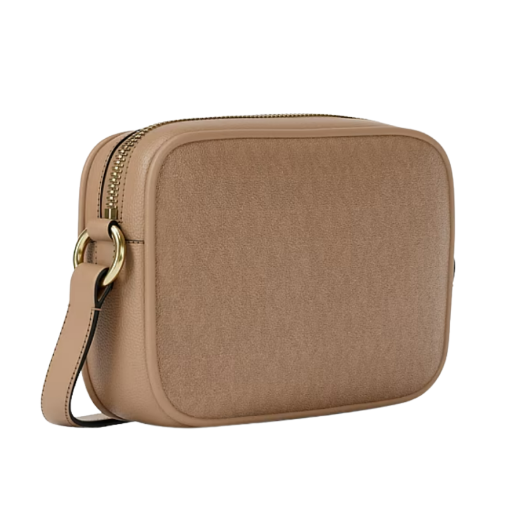 CARTERA CROSSBODY MICHAEL KORS JET SET TRAVEL SMALL SIGNATURE - CAMEL - 3