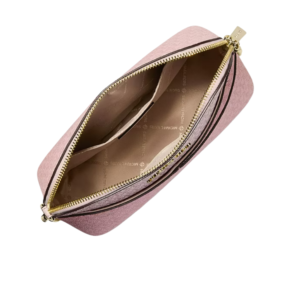 CARTERA CROSSBODY MICHAEL KORS JET SET MEDIUM COLOR-BLOCK - PINK - 3