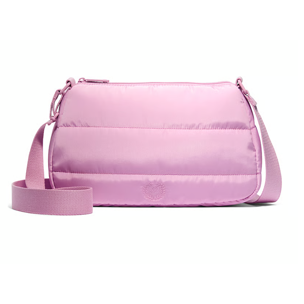 BOLSO ACOLCHADO PINK PUFER HOBO ROSA - 1