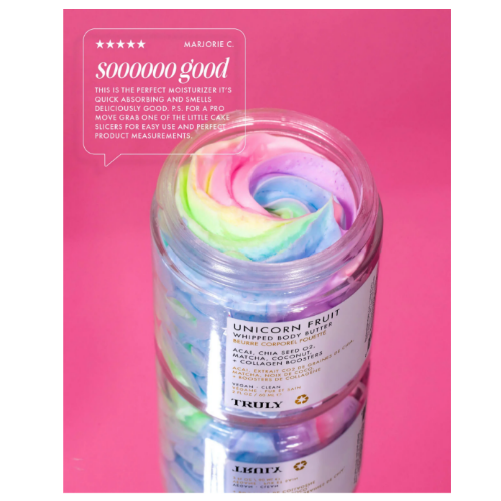MANTECA CORPORAL BATIDA TRULY UNICORN FRUIT 226 G - 4