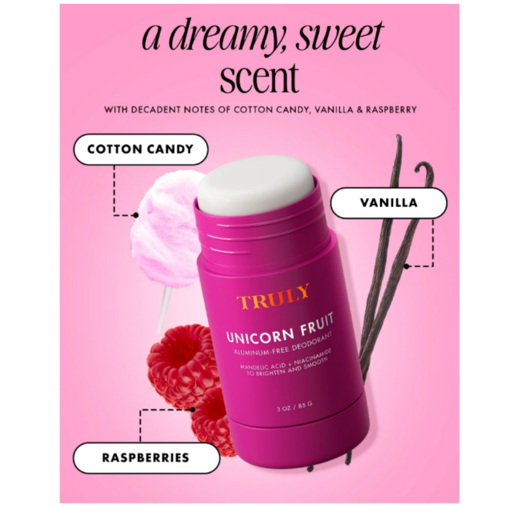 DESODORANTE TRULY UNICORN FRUIT ILUMINADOR 85 G - 6