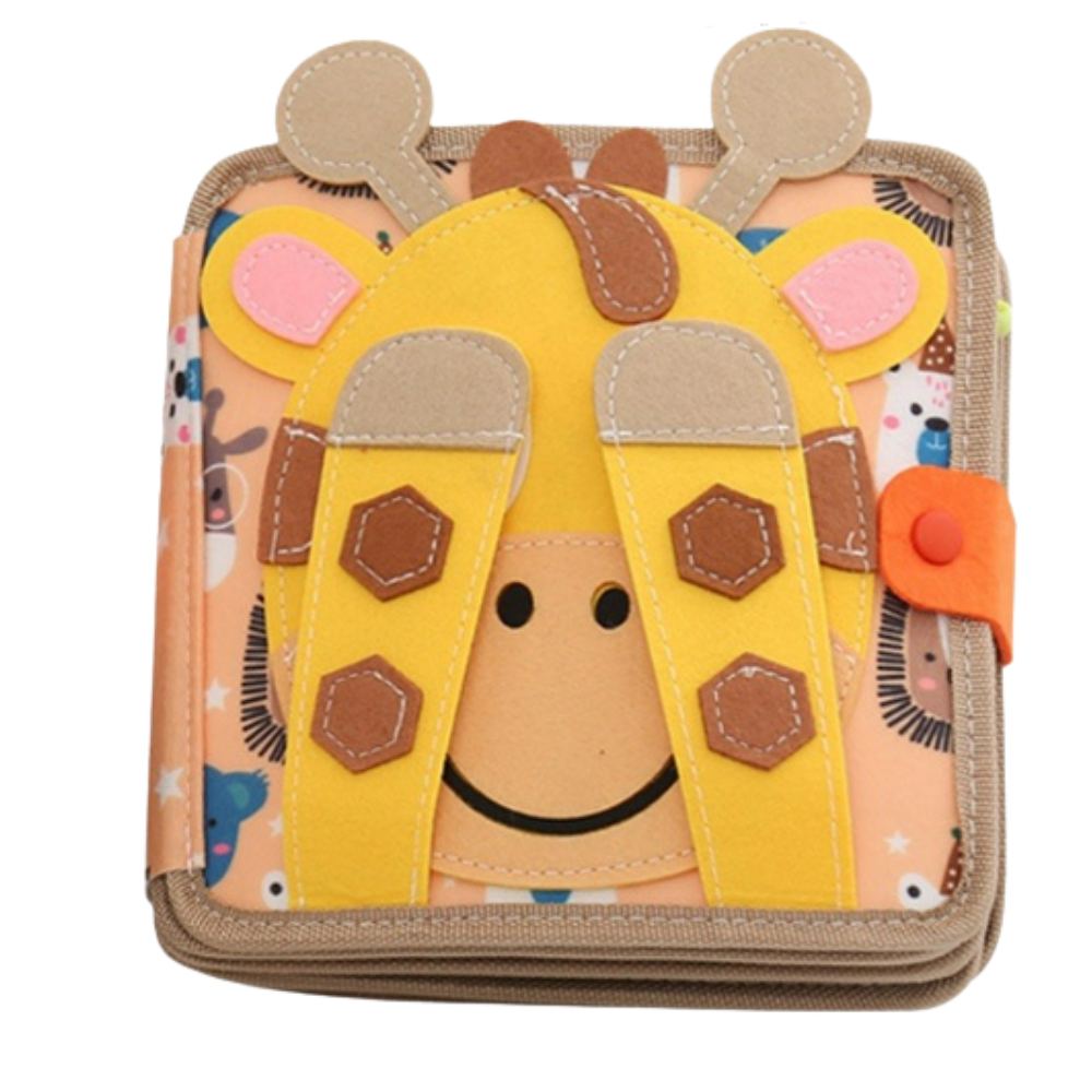 LIBRO DIDÁCTICO SENSORIAL MONTESSORI DE ACTIVIDADES PARA NIÑOS - 1