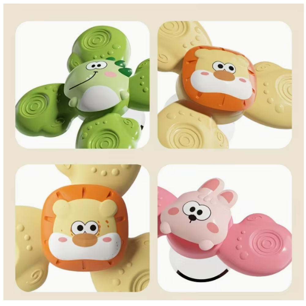 SET SPINNER ANIMALITOS CON VENTOSAS 3 PIEZAS - 7