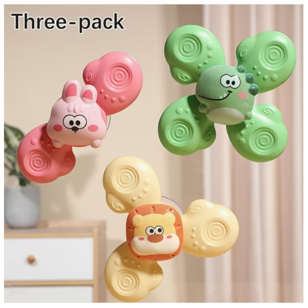 SET SPINNER ANIMALITOS CON VENTOSAS 3 PIEZAS - 8