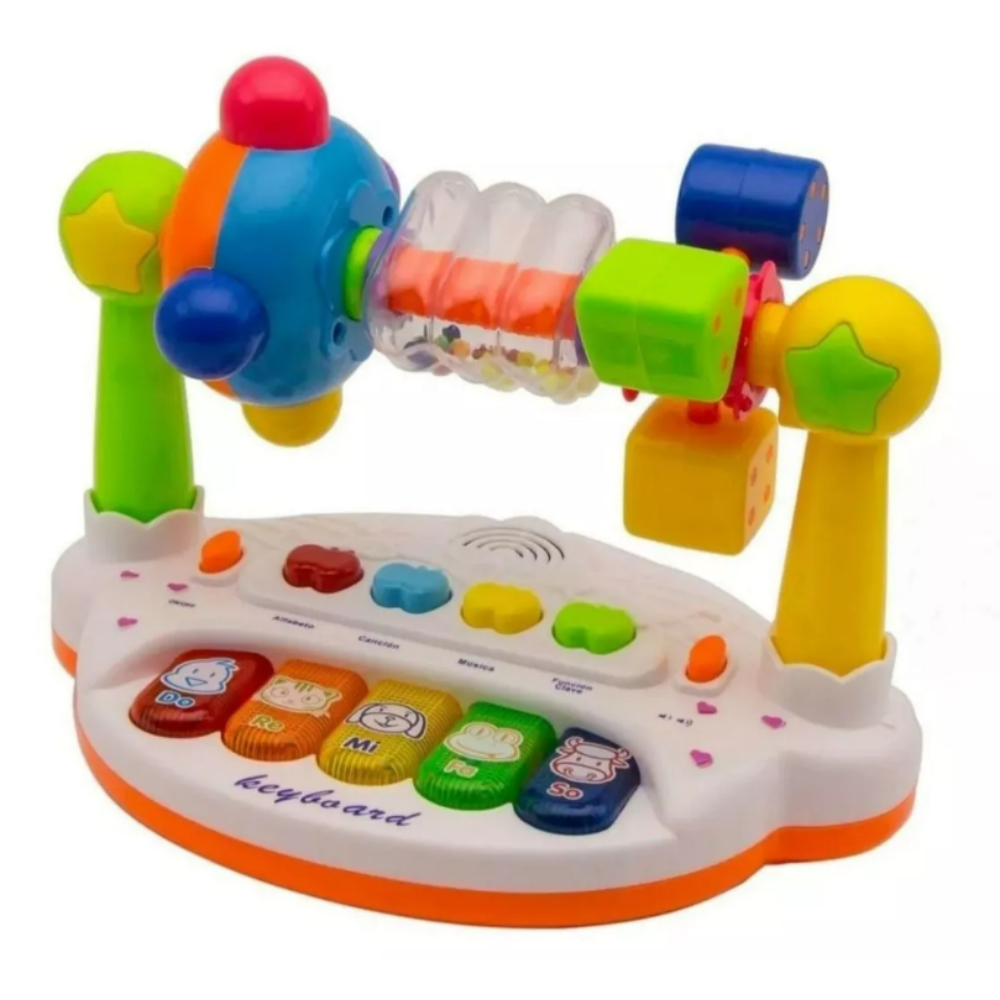 PIANO MUSICAL CON LUCES PARA BEBÉS - 1
