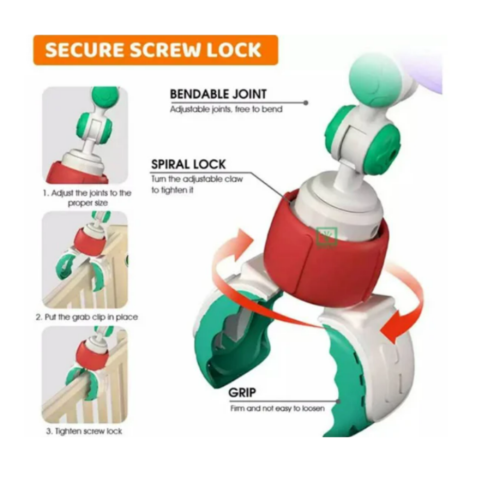 ARCO SONAJERO MULTIFUNCIONAL CON SONIDOS Y TEXTURAS PARA BEBÉS - 2