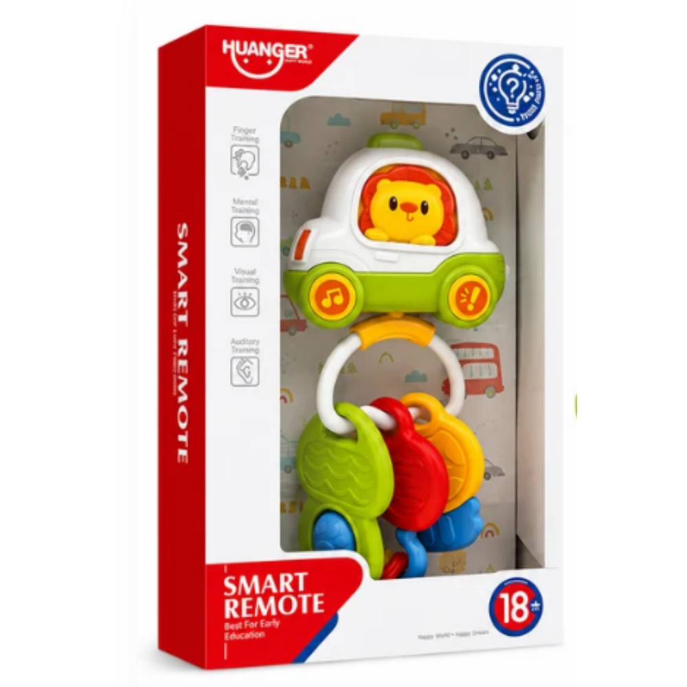 LLAVERO LEÓN DIDÁCTICO INTERACTIVO PARA BEBÉS - 2