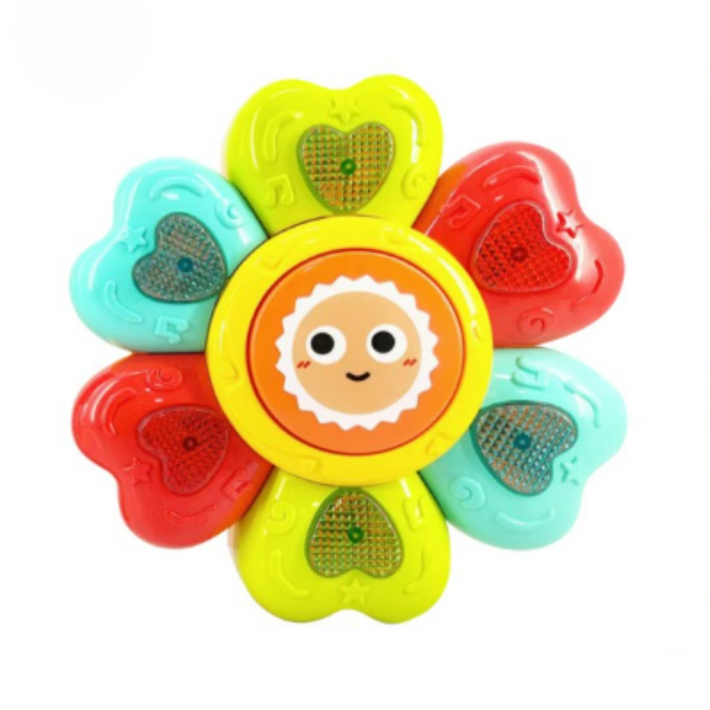 TAMBOR GIRASOL MUSICAL PARA BEBÉS - 1