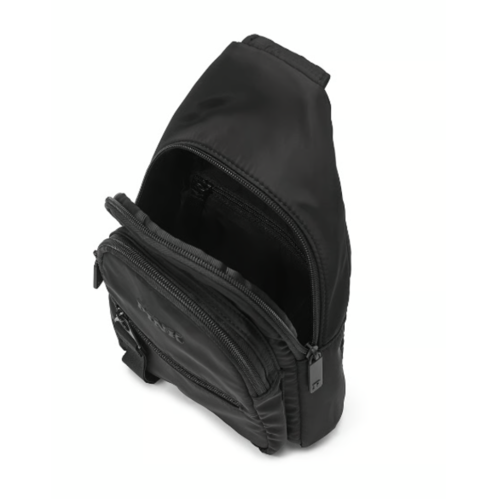 MOCHILA MINI BANDOLERA PINK NEGRA - 2