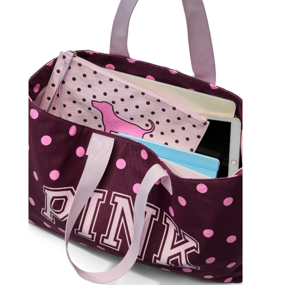SET BOLSO Y WRISLET PINK PUNTOS - 2