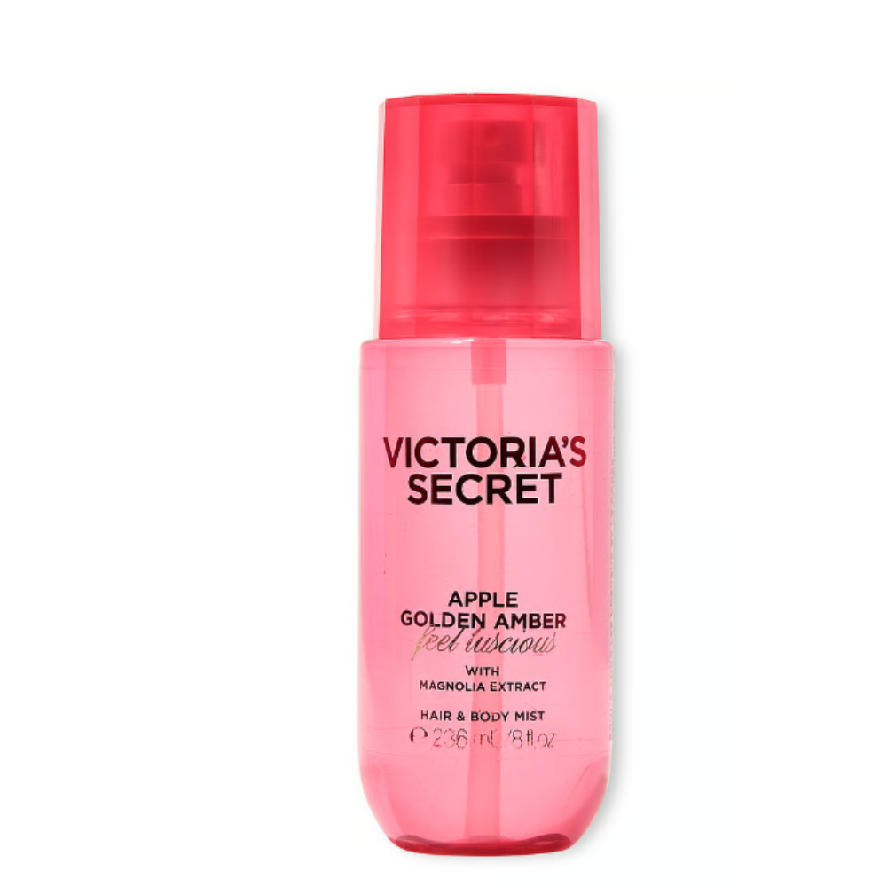 MIST PARA CABELLO Y CUERPO VICTORIA SECRET APPLE GOLDEN AMBER 236 ML - 1
