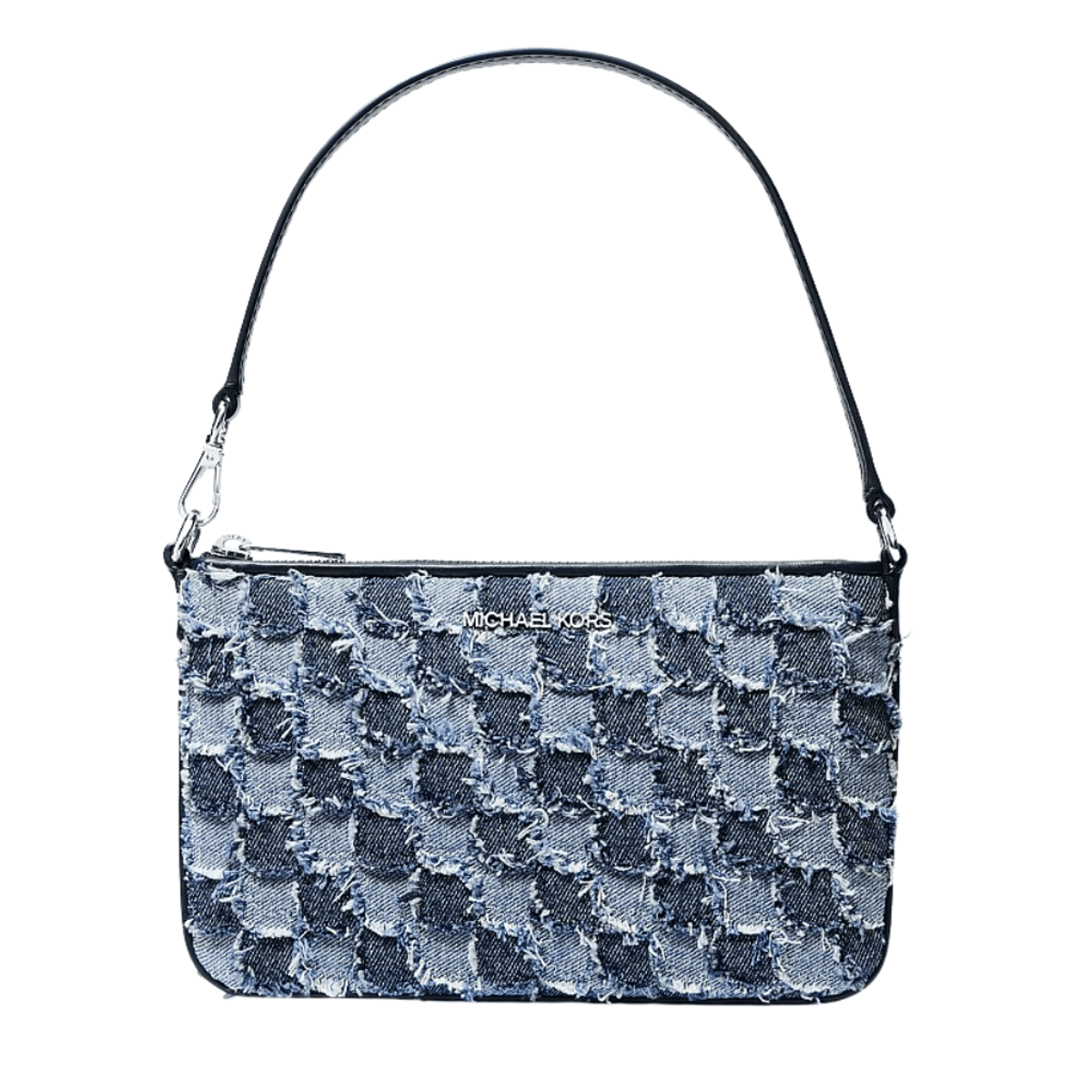CARTERA DE MANO WRISTLET MICHAEL KORS JET SET TRAVEL SMALL DENIM - 1