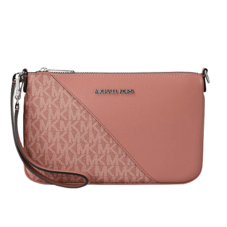CARTERA DE MANO MICHAEL KORS JET SET TRAVEL SUNSET ROSE - 2