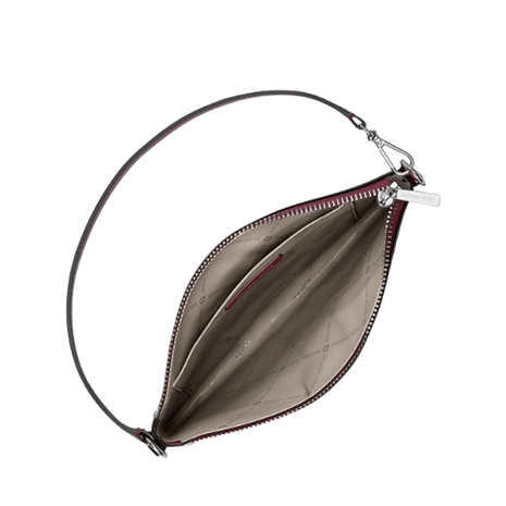 CARTERA DE MANO MICHAEL KORS JET SET TRAVEL METALLIC RED - 4