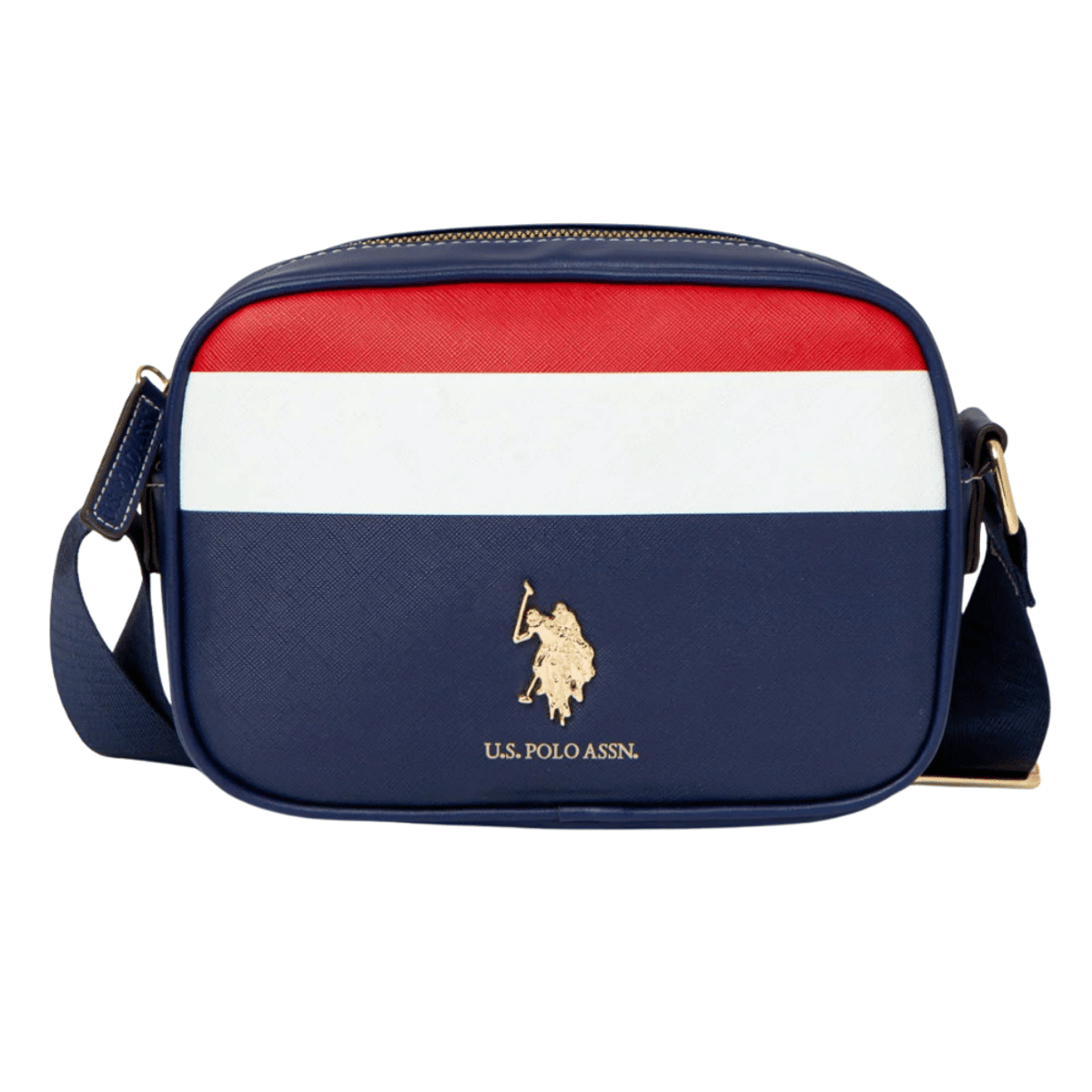 BOLSO BANDOLERA US POLO ASSN RAYAS CLASIC - 1