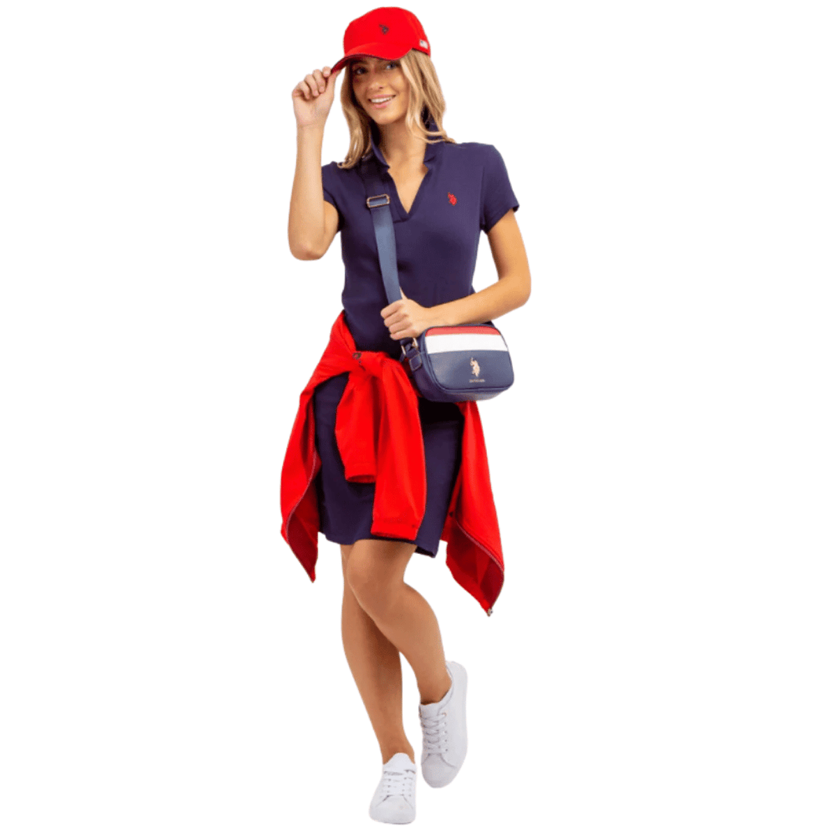 BOLSO BANDOLERA US POLO ASSN RAYAS CLASIC - 2