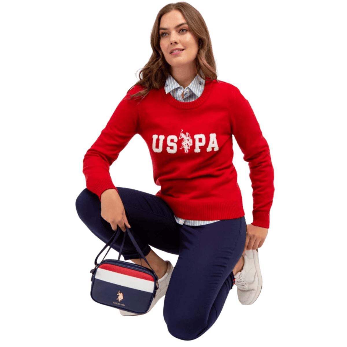 BOLSO BANDOLERA US POLO ASSN RAYAS CLASIC - 3