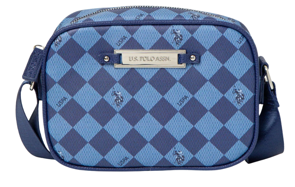 BOLSO BANDOLERA US POLO ASSN CLÁSICO CUADROS - 1