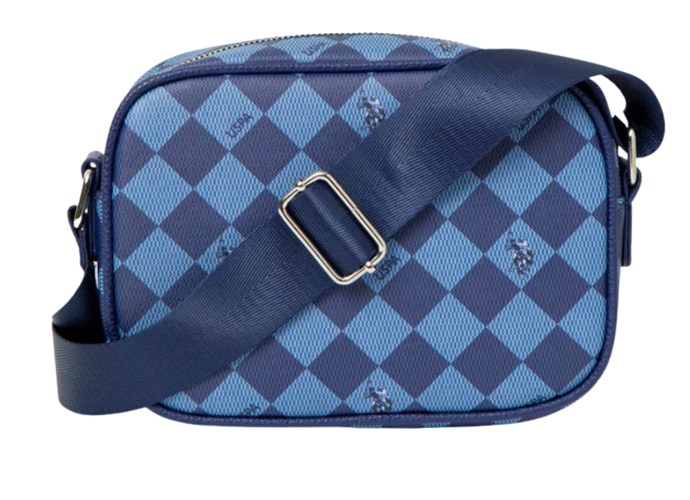 BOLSO BANDOLERA US POLO ASSN CLÁSICO CUADROS - 3