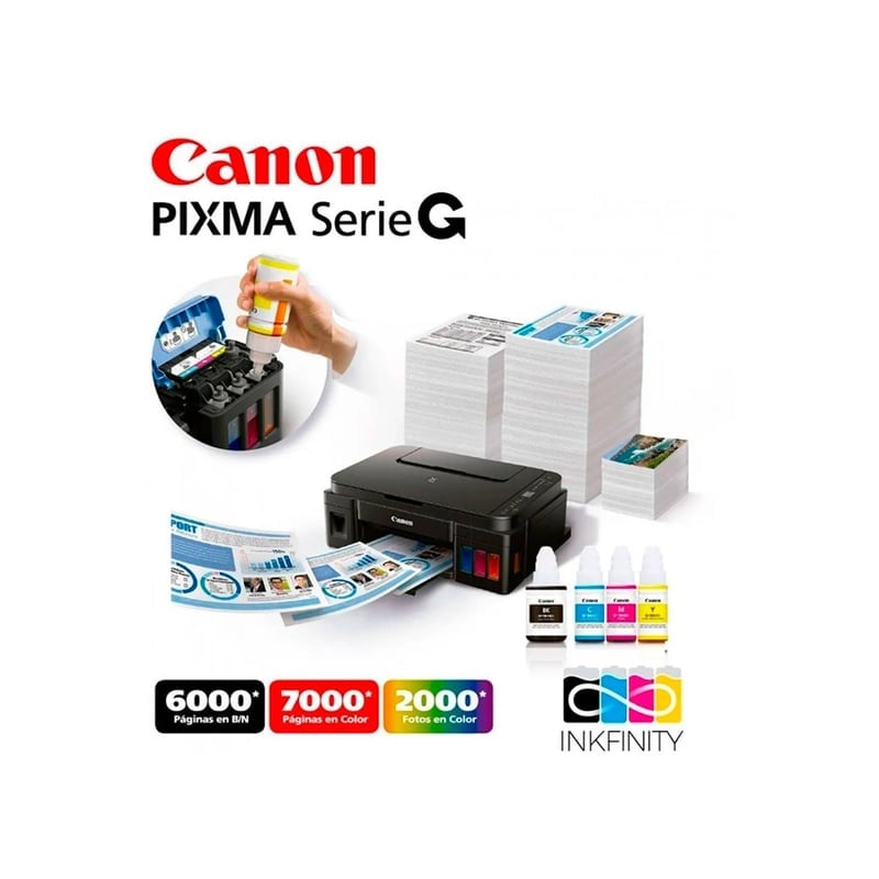 IMPRESORA MULTIFUNCIONAL CANON G3110 WIFI INYECCIÓN A TINTA - 4