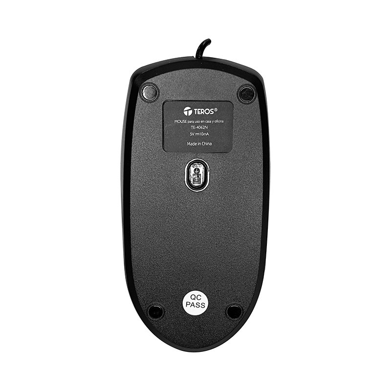 TECLADO Y MOUSE TEROS TE-4062N USB NEGRO - 4