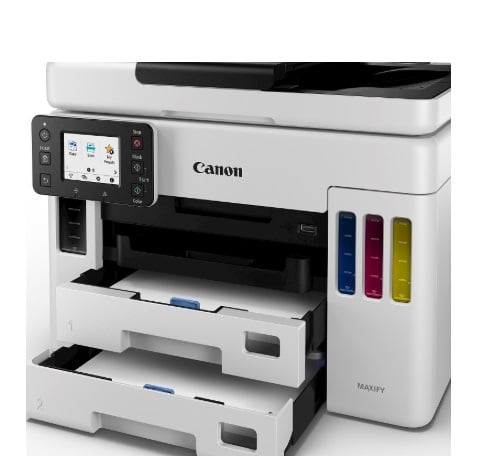 IMPRESORA CANON MAXIFY GX7110 MULTIFUNCIONAL ADF DUPLEX WIFI - RED - 2