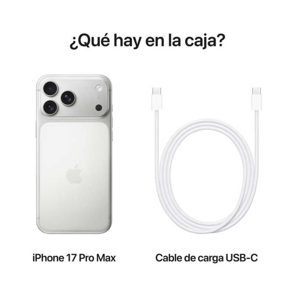 APPLE IPHONE 17 PRO MAX 512GB (ESIM) - SILVER + COMBO DE REGALO - 9