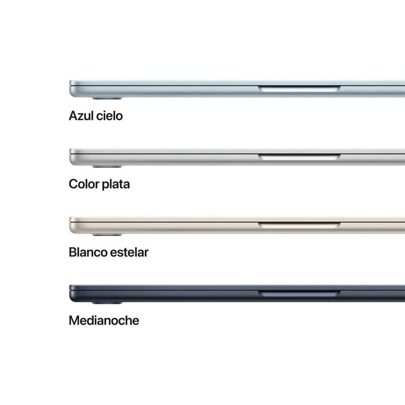 NUEVA MACBOOK AIR M5 13” 16GB RAM + 512GB (TECLADO INGLES) - SILVER (2026) - 2
