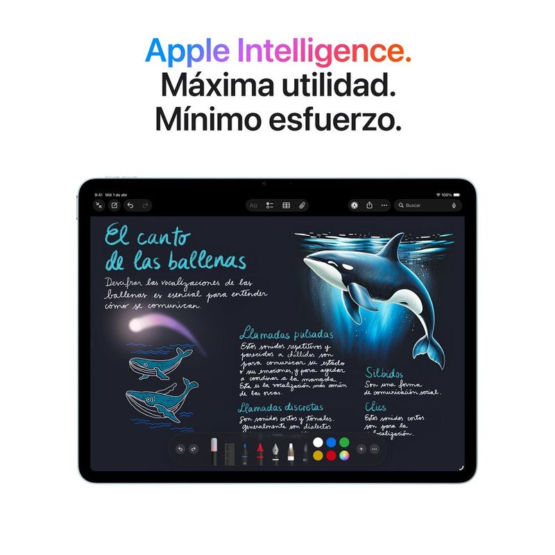 NUEVO APPLE IPAD AIR 11″ CHIP M4 WIFI 128GB - SPACE GRAY ( 2026 ) + REGALO - 5