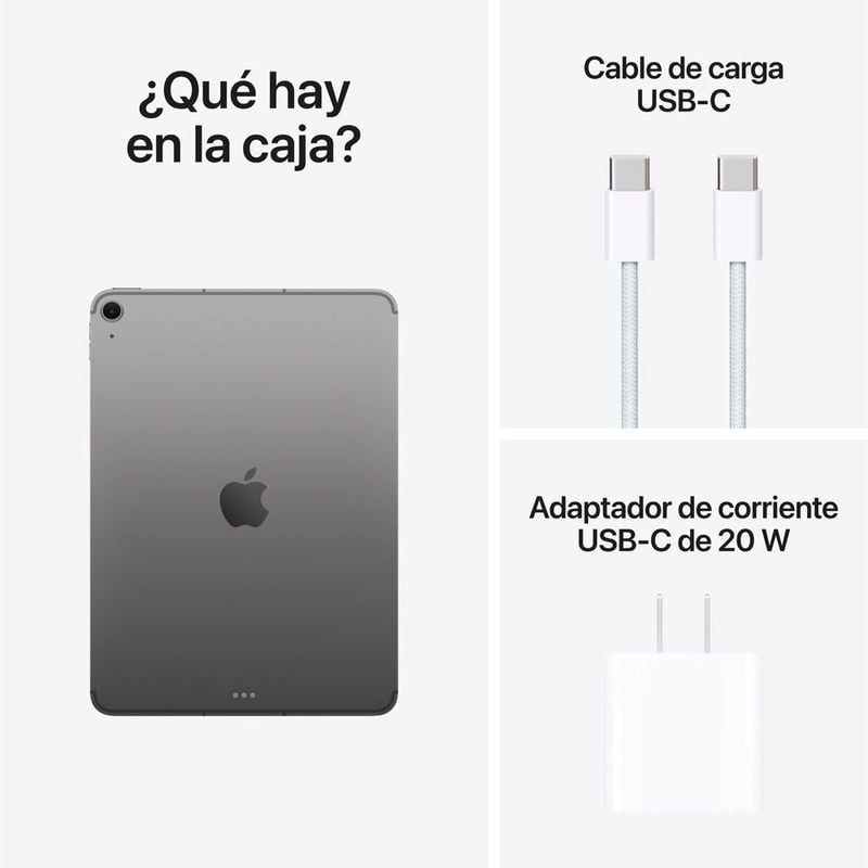 NUEVO APPLE IPAD AIR 11″ CHIP M4 WIFI 128GB - SPACE GRAY ( 2026 ) + REGALO - 7