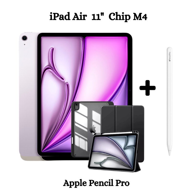 NUEVO APPLE IPAD AIR 11″ CHIP M4 WIFI 128GB - PURPLE ( 2026 ) + PENCIL PRO + REGALO - 1