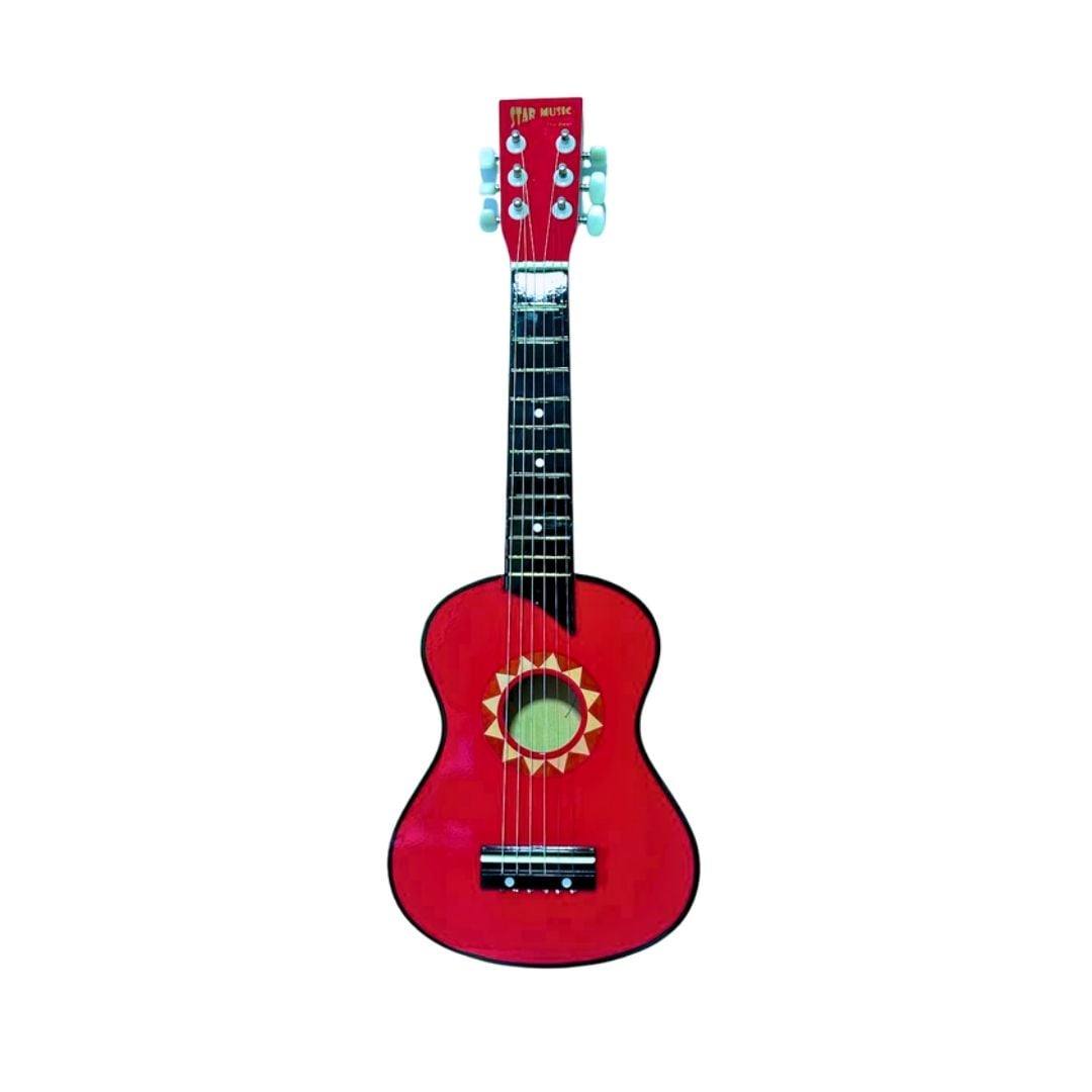GUITARRA ACUSTICA INFANTIL DE MADERA 25 PULGADAS CON FUNDA Y PUA PARA NIÑOS DE 3 A 9 AÑOS - 4