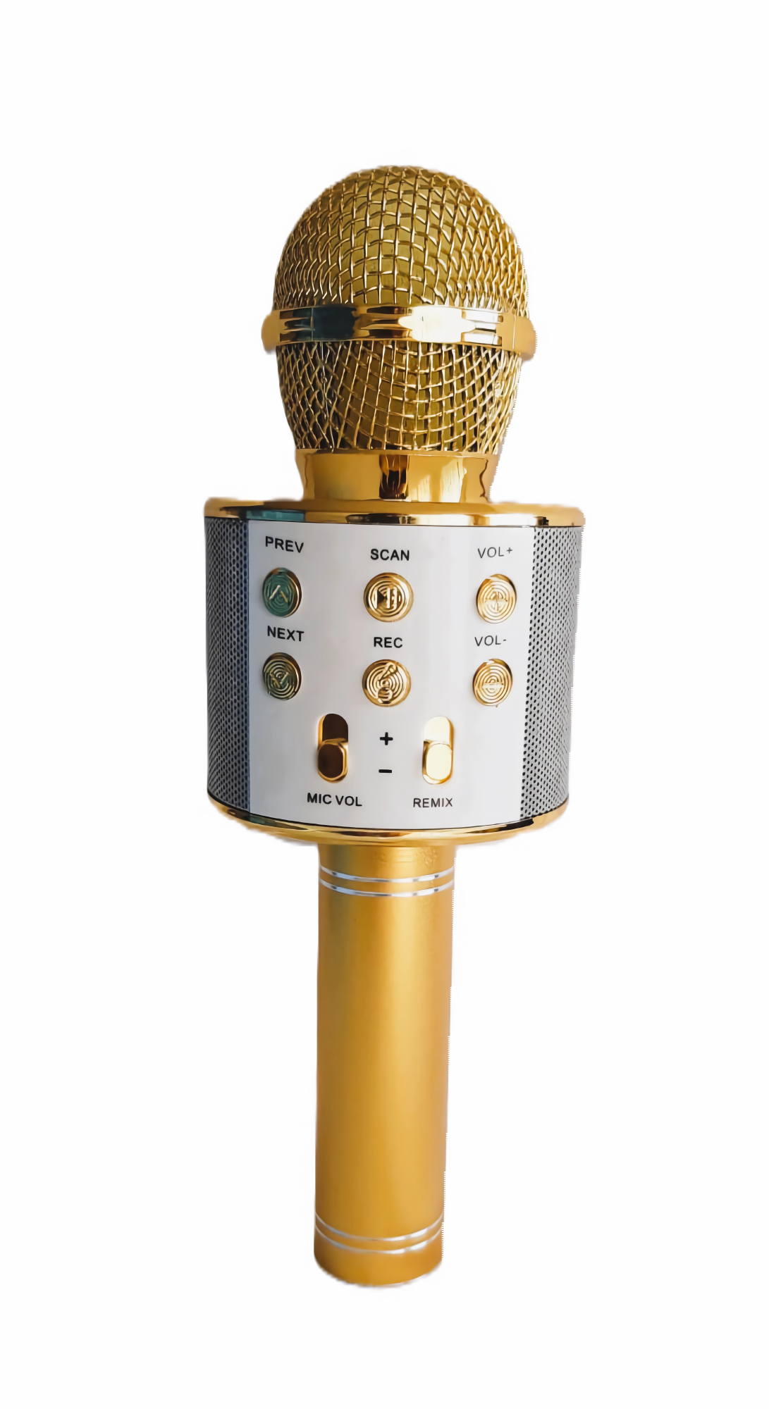 MICRÓFONO INALÁMBRICO CON BLUETOOTH Y PARLANTE INTEGRADO - 2