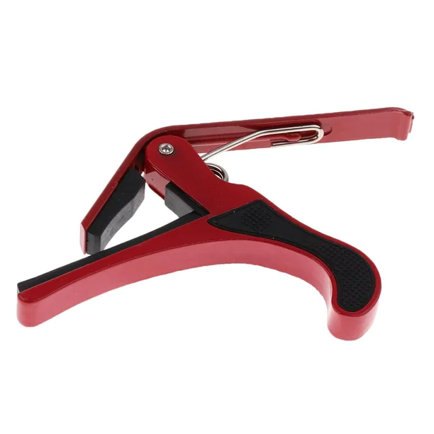 CAPOTRASTE PARA GUITARRA ACÚSTICA ELÉCTRICA Y ELECTROACÚSTICA CON SILICONA PROTECTORA - 1