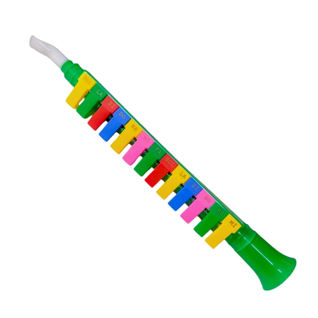 JUGUETE MUSICAL FLAUTA MELODICA DE 13 NOTAS TIPO PIANO PARA NIÑOS - 1