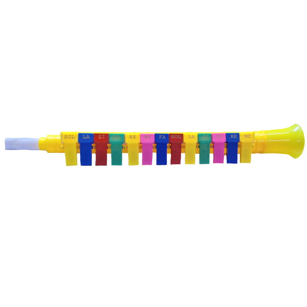 JUGUETE MUSICAL FLAUTA MELODICA DE 13 NOTAS TIPO PIANO PARA NIÑOS - 1