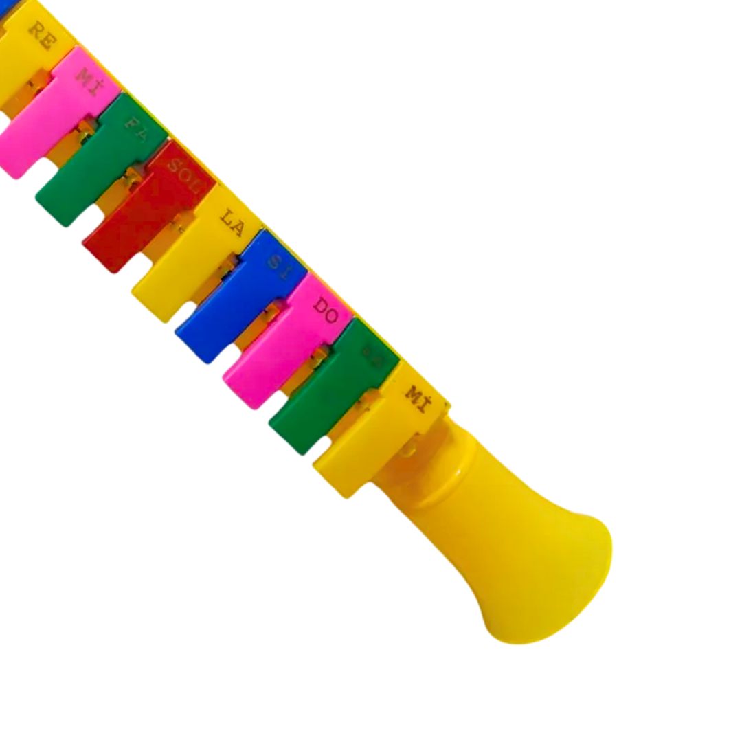 JUGUETE MUSICAL FLAUTA MELODICA DE 13 NOTAS TIPO PIANO PARA NIÑOS - 3