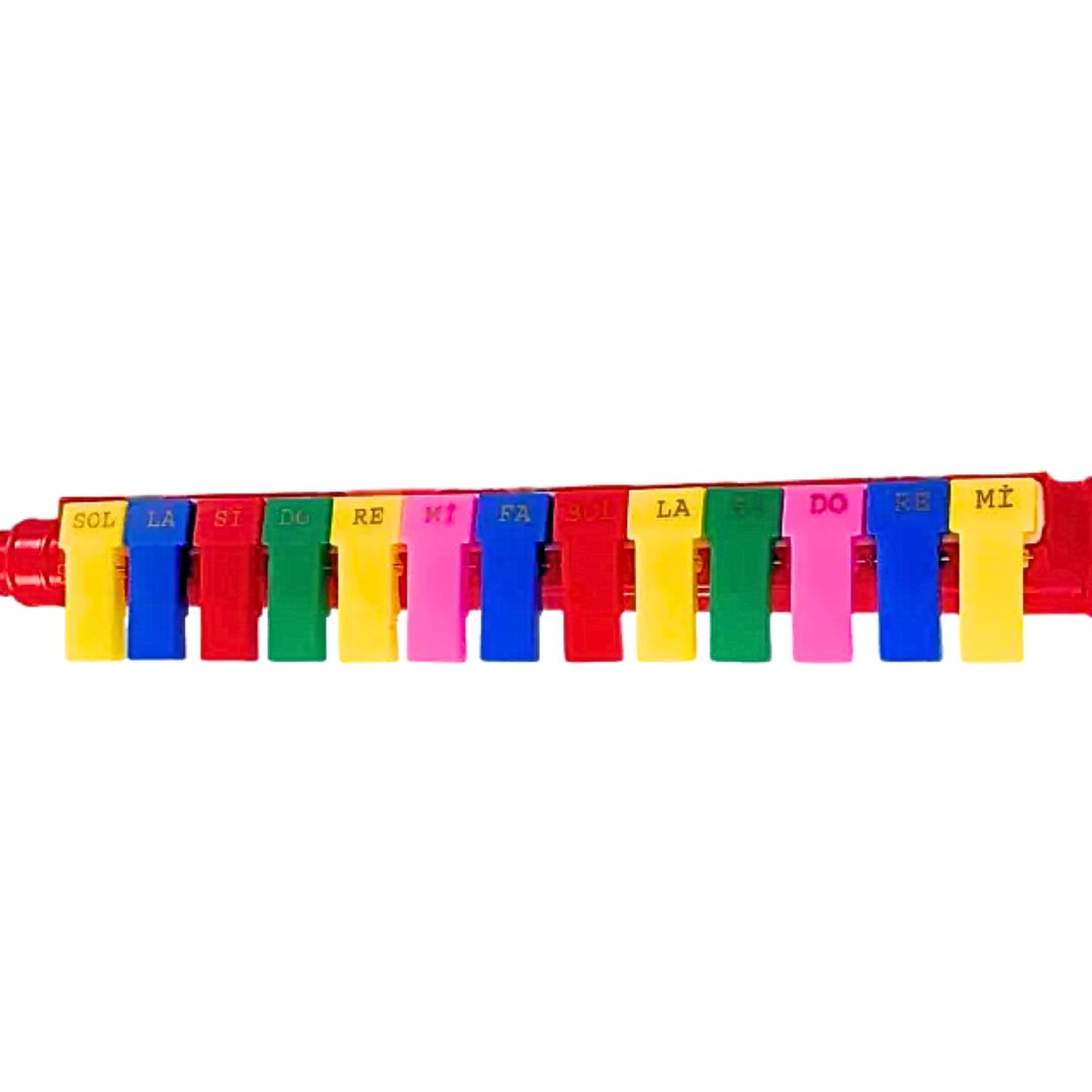 JUGUETE MUSICAL FLAUTA MELODICA DE 13 NOTAS TIPO PIANO PARA NIÑOS - 3