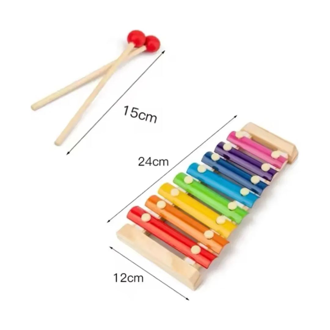 SET DE INSTRUMENTOS MUSICALES PARA NIÑOS COLORES ALEATORIOS - 2