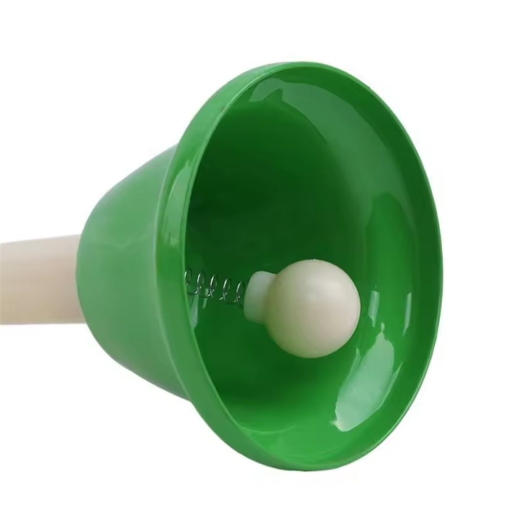 CAMPANAS MUSICALES DE MANO PARA NIÑOS CON 8 NOTAS DE COLORES - 5
