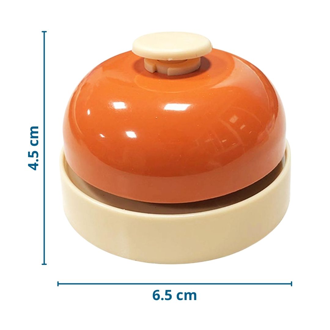 TIMBRE DE LLAMADA PARA RESTAURANTE Y HOTEL COLOR NARANJA - 3
