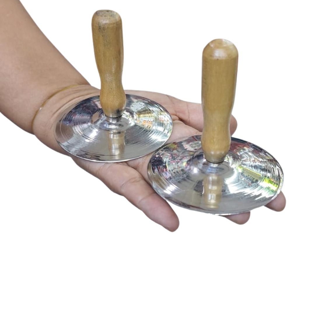 MINI PLATILLOS METÁLICOS PARA NIÑOS - 2 PZ DORADO - 3
