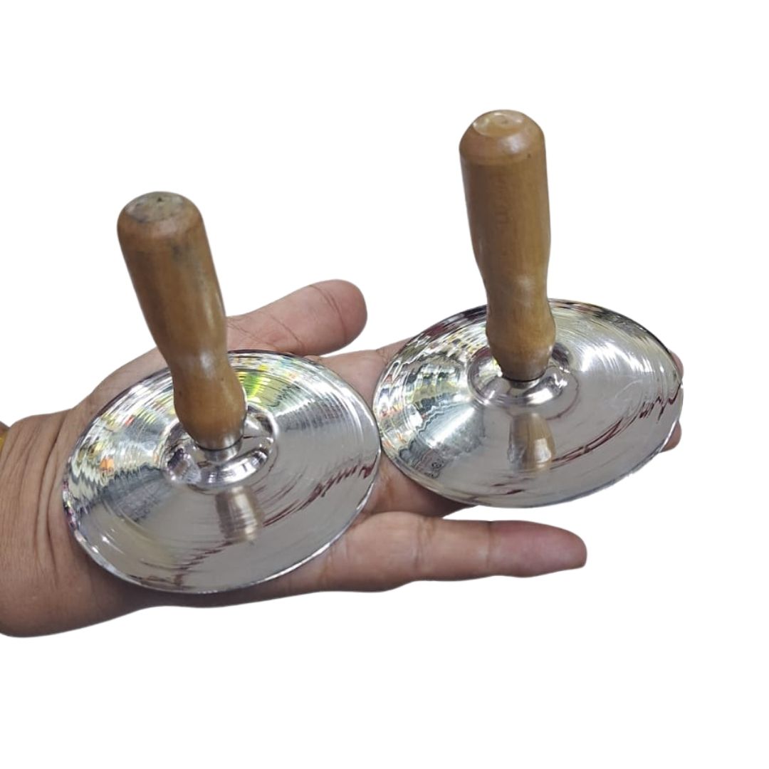 MINI PLATILLOS METÁLICOS PARA NIÑOS - 2 PZ DORADO - 4