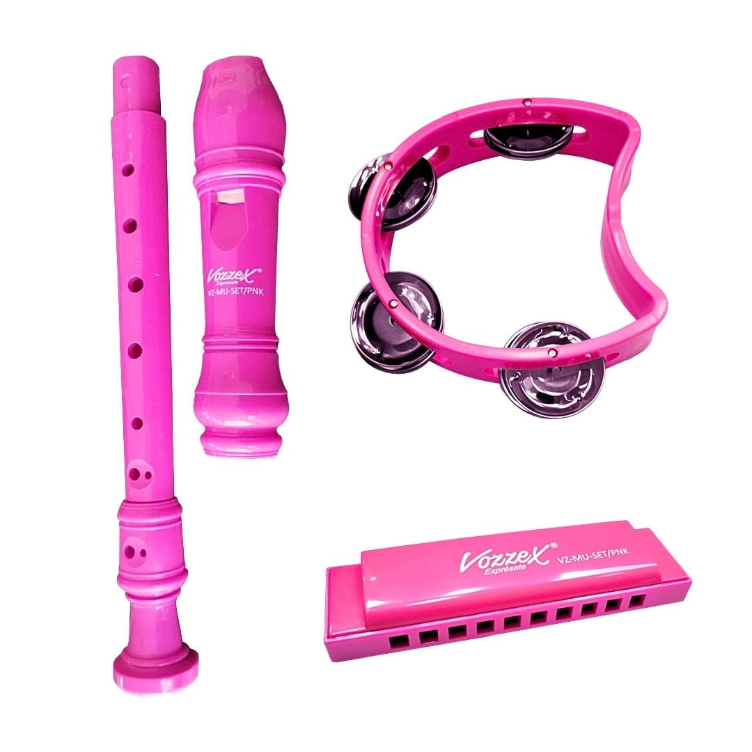 SET INFANTIL DE INSTRUMENTOS MUSICALES VOZZEX - CELESTE - 1